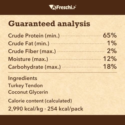 All Natural Turkey Tendon for Dogs