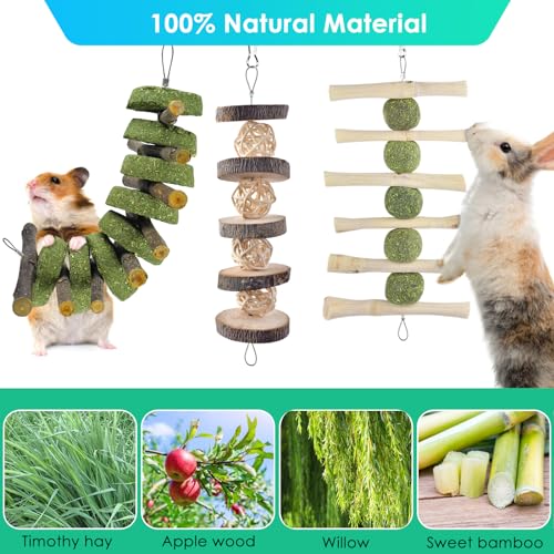 Bunny Chew Toys (5 Pcs)
