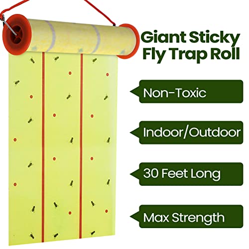 1 Pcs Giant Flypaper Fly Traps