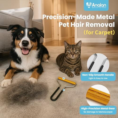 3 in 1 Pet Grooming & Hair Removal Kit (Sky Blue)