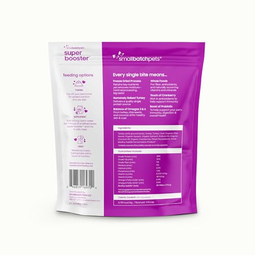 Freeze Dried Dog Treat or Topper with Probiotics (7 Ounce (Pack of 1))