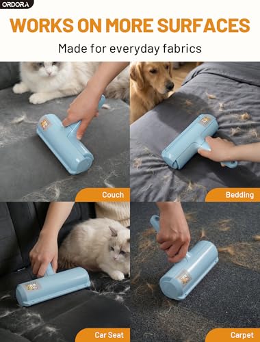 Pet Hair Remover Roller (B：blue)