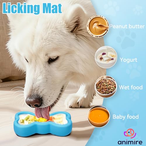 Lick Mat for Dogs (L / A-Light blue)