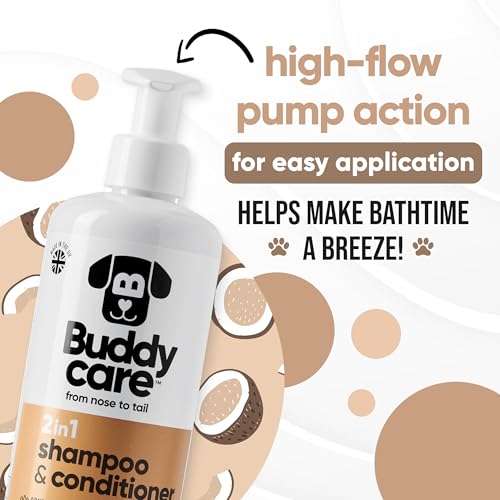 2in1 Dog Shampoo & Conditioner by Buddycare (50.72 Fl Oz)