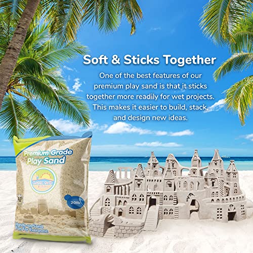 Classic Sand and Play Sand for Sandbox (20 lb)