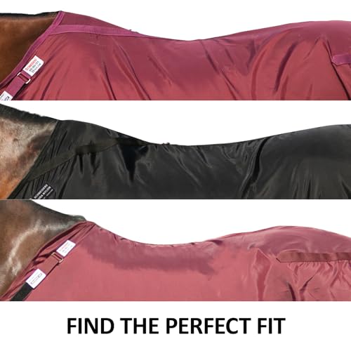 Dura Nylon Horse Stable Sheet (Horse Size 70 / V-Free | Closed Front | Legstrap / Navy)