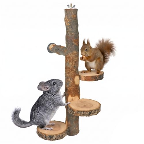 Chinchilla Large Hanging Wooden Rotating Platform