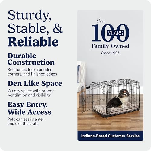 Midwest 30 Inch Double Door iCrate (Black - Double Door)