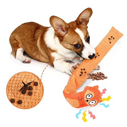Squeak Dog Puzzle Toys IQ Training (Fox)