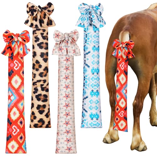 4 Pcs Horse Tail Bags