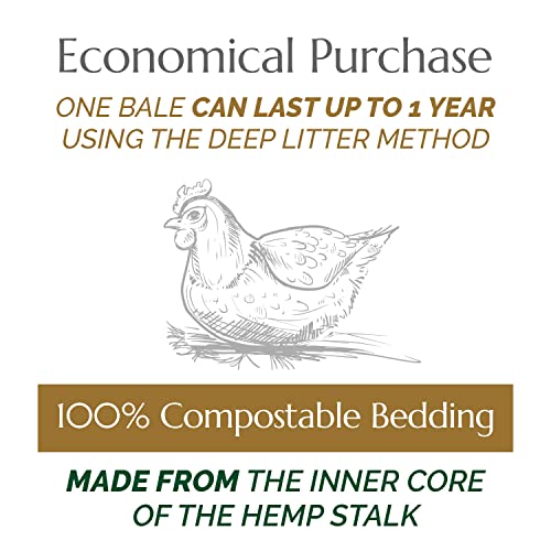 Hemp Bedding 44 lb (Pack of 1)