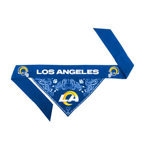 NFL Los Angeles Rams Pet Bandana (Los Angeles Rams / Medium)