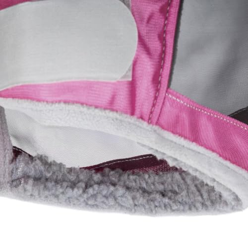CareMaster Pro Luminous Horse Fly Mask Large Eye Space Standard with Ears UV Protection for Horse Light Pink S Pony (Light Pink / Small (Yearling))