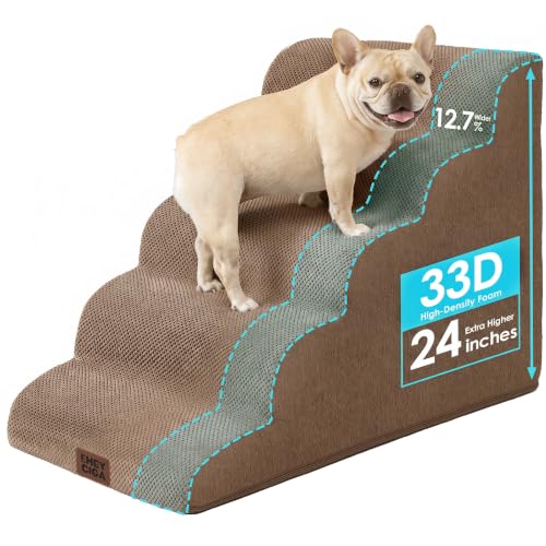 Curved Dog Stairs Ramp
