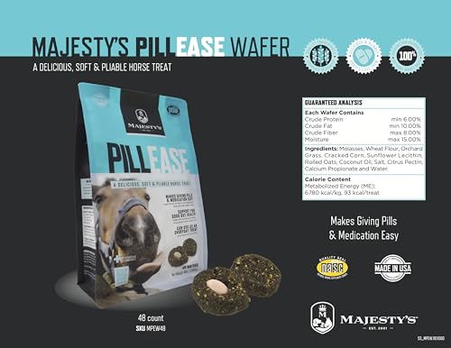 PillEase Horse Treats (48 Count (Pack of 2))
