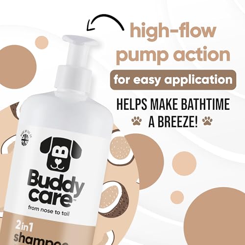 2in1 Dog Shampoo & Conditioner by Buddycare (33.8oz)