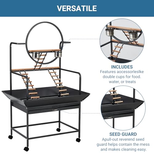 Bird Playstand (66‘’ H)