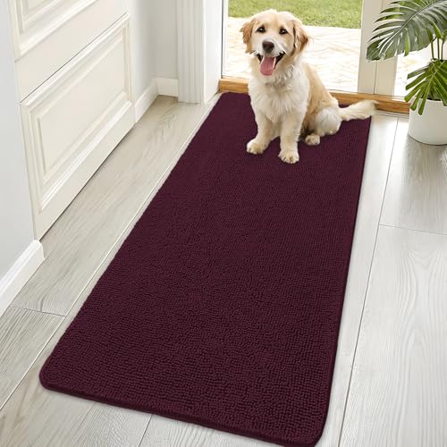 Dog Door Mat for Muddy Paws 70x35 (Russet / 70" X 35")
