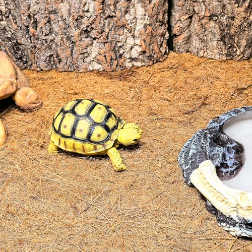 118x11.8in Reptile Carpet Coconut Fiber Substrate Large Snake Bedding Coco Liner Roll Mat for Bearded Dragon Tortoise Lizard Habitat Pad Garden Decoration (11.8x118inch)