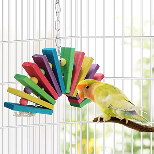 Bird Parrot Parakeet Toys (A-6.7 x 7.5inch)