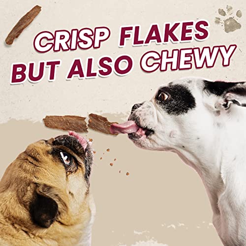 Dog Treats Jerky Duck Crisp Flakes