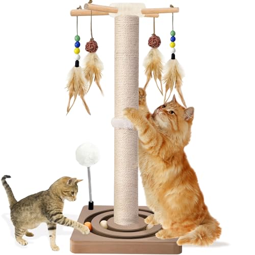 Tall Cat Scratching Post (33 Inches Tall)