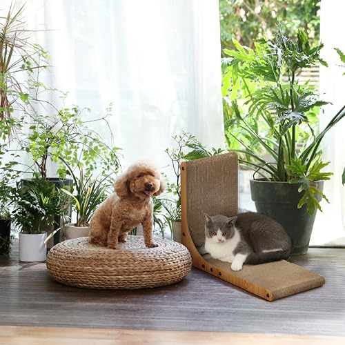Cat Scratcher (1 Pack 18.9 in Wood Color)