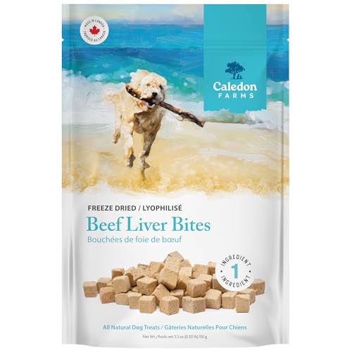 Freeze Dried Beef Liver Bites Dog Treats (5.3 Ounce (Pack of 1))