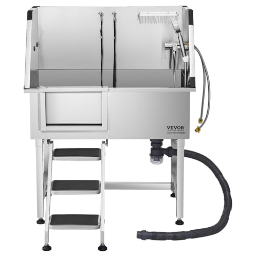 38 Inch Stainless Steel Dog Washing Station (38 inch)