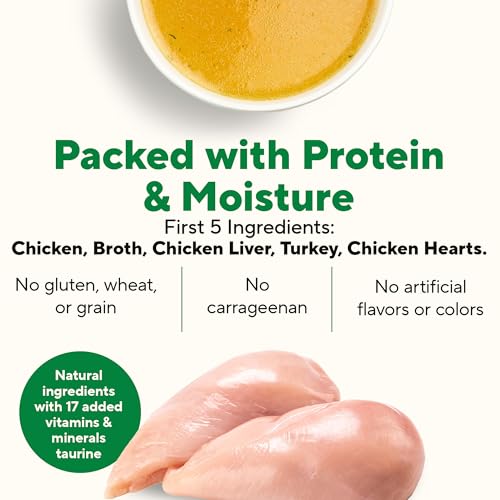 Grain Free Wet Cat Food Pate (22 Ounce (Pack of 12))