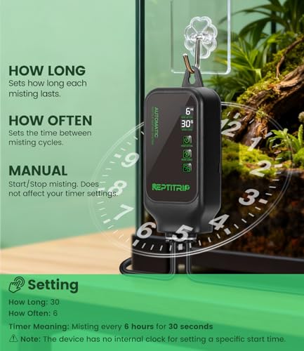 Automatic Reptile Misting System