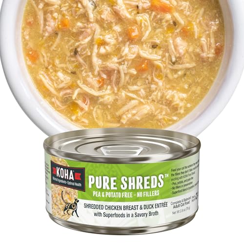 Pure Shreds Chicken and Duck Entrée for Cats (2.8 Ounce (Pack of 24))