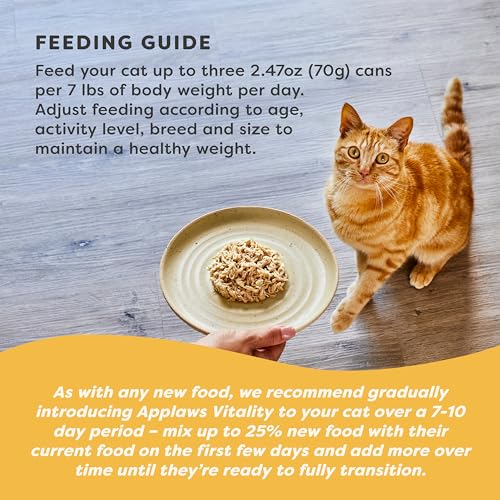 Vitality Tuna & Salmon in Broth Wet Cat Food 24 (2.47 Ounce (Pack of 24))