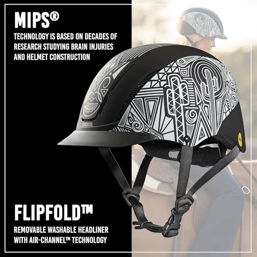 Spirit with MIPS Technology Full Coverage Horse Riding Helmet (MIPS Desert / Medium)