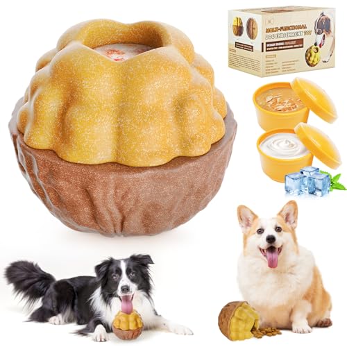 Dog Frozen Treats Toy (Coffe Wood)