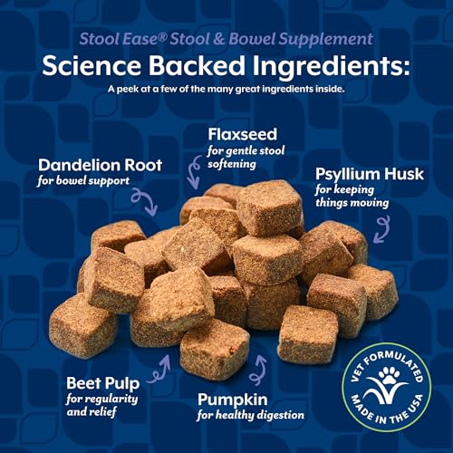 Stool Ease Supplement for Dogs (40 Count (Pack of 1))