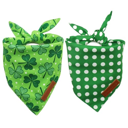 St. Patrick's Day Dog Bandanas 2 Pack (St Patricks Day 1 / X-Large)