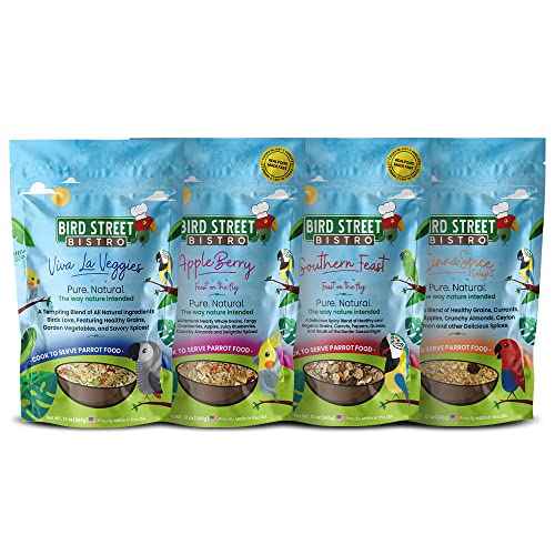 Parrot Food Parakeet & Cockatiel Food (1.34 Pound (Pack of 4))