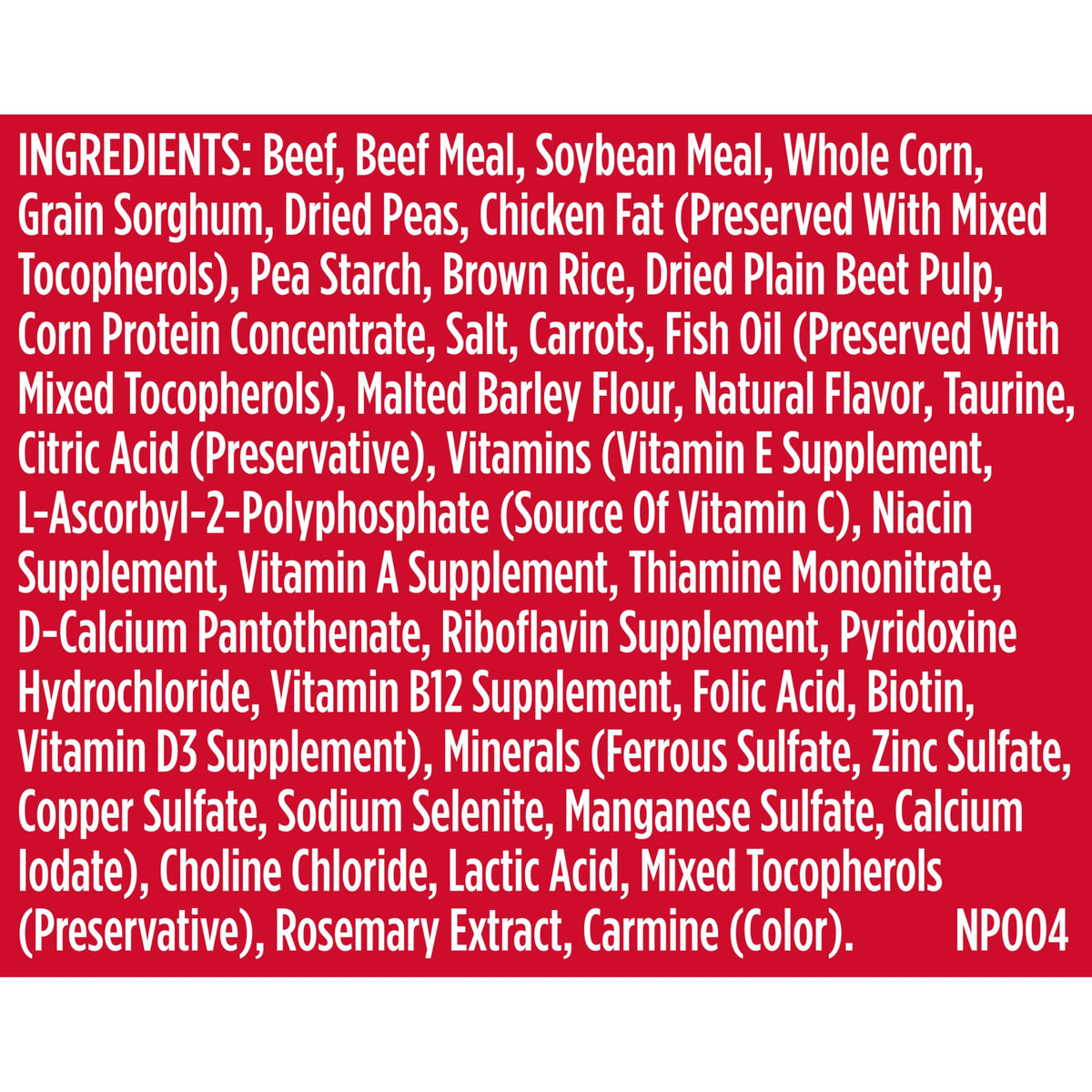 Dry Dog Food Beef (6 Pound (Pack of 1))