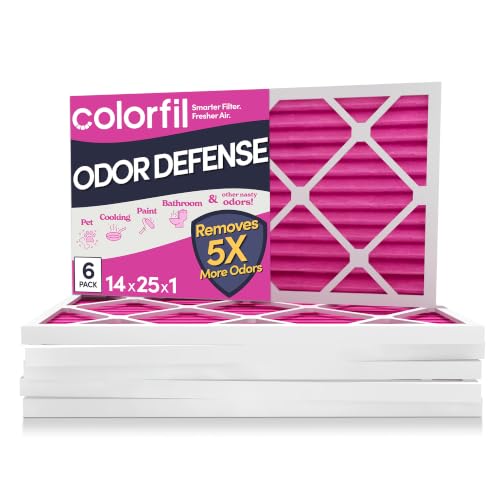 14x25x1 Air Filter (6-Pack / 14" x 25" x 1")