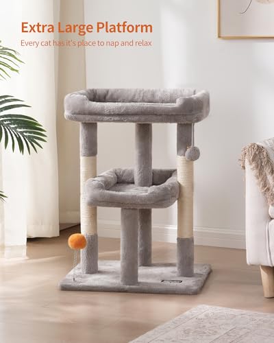 Small Cat Tree (27.5IN / Light Gray)