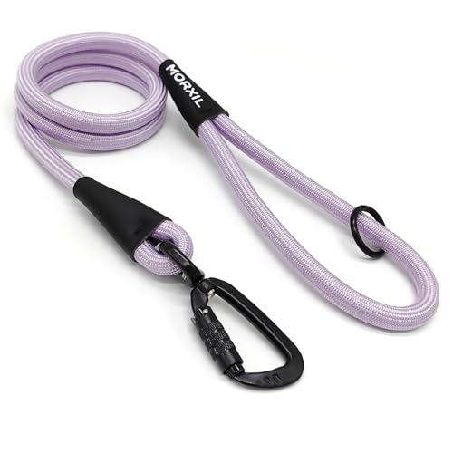 Rope Dog Leash (Purple / 4FT*0.51" Single Handle)