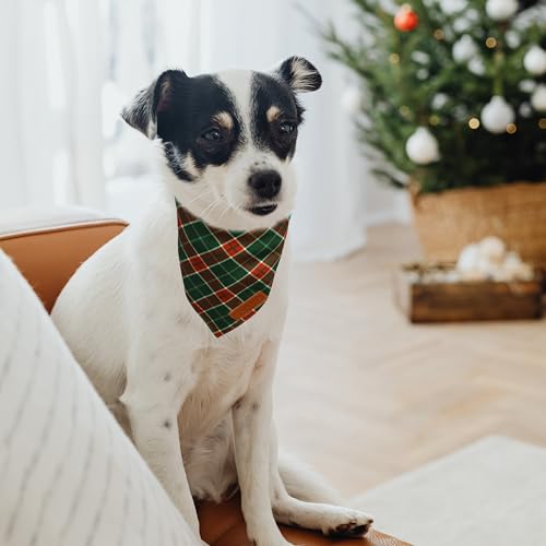 Christmas Dog Bandanas 2 Packs (Christmas 2 / Large)