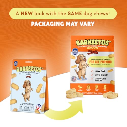 Barkeetos Crunchy Cheesy Dog Snacks (3 Ounce (Pack of 1))
