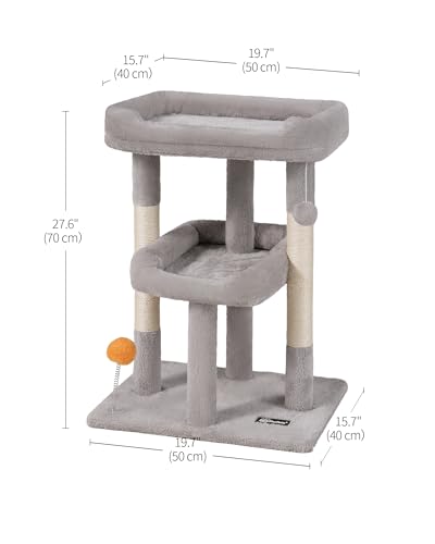 Small Cat Tree (27.5IN / Light Gray)