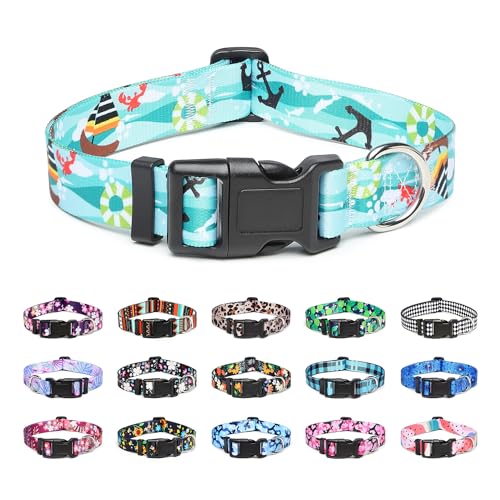 Adjustable Dog Collar (Extra Small / Sail)