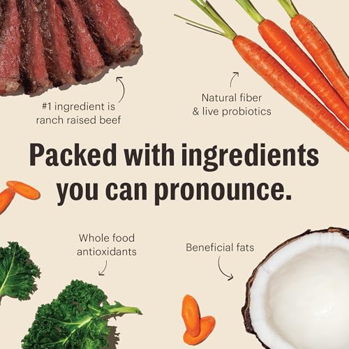 Grain Free Beef & Superfoods Whole Food Clusters (5 Pound (Pack of 1))