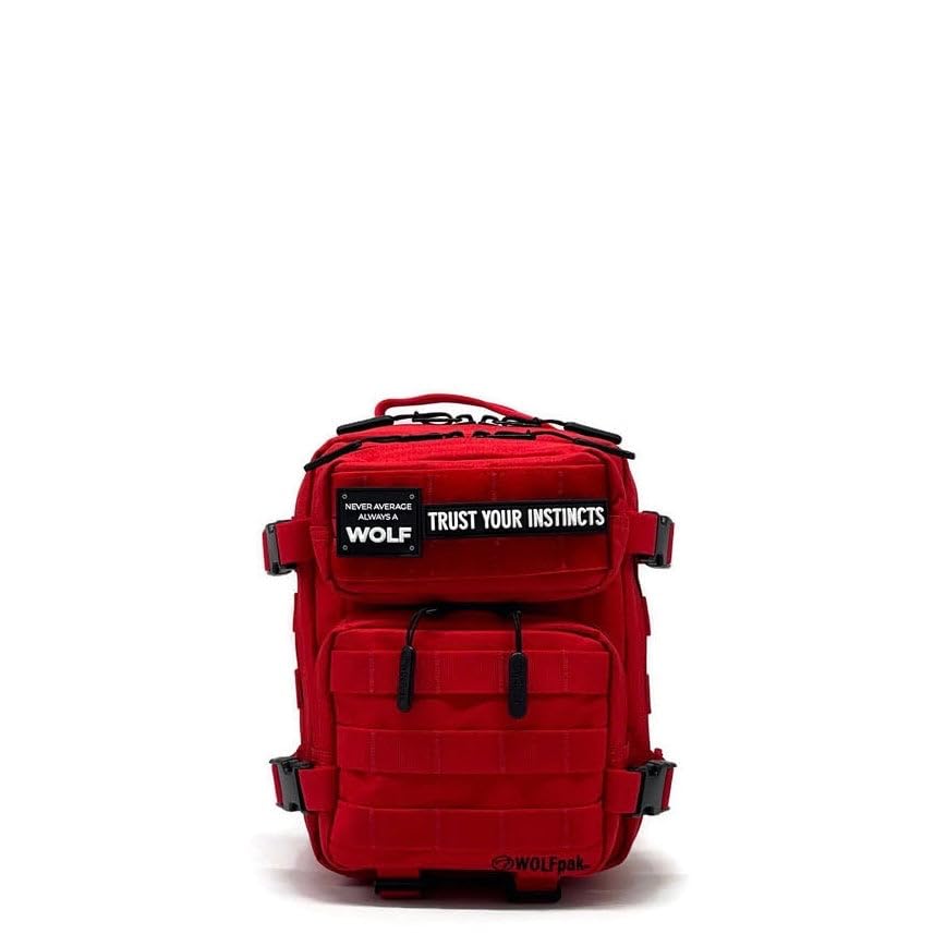 9L Mini Backpack 1000D Compact Gym EDC Bag (Elite Red)