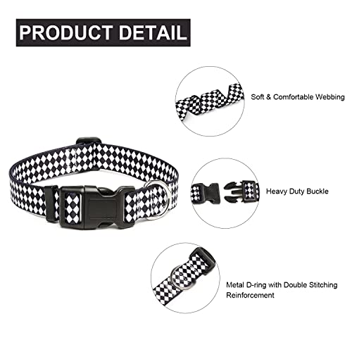 Adjustable Dog Collar (Medium / Rhomb)