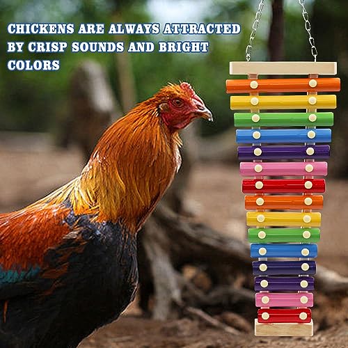Large Colorful Chicken Xylophone Toy